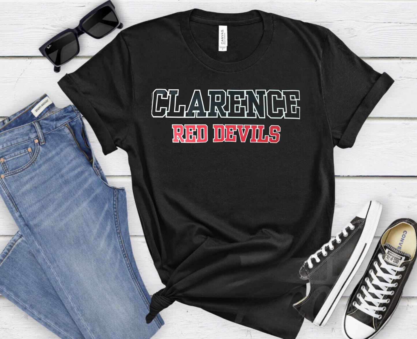 Clarence Red Devils Shirt