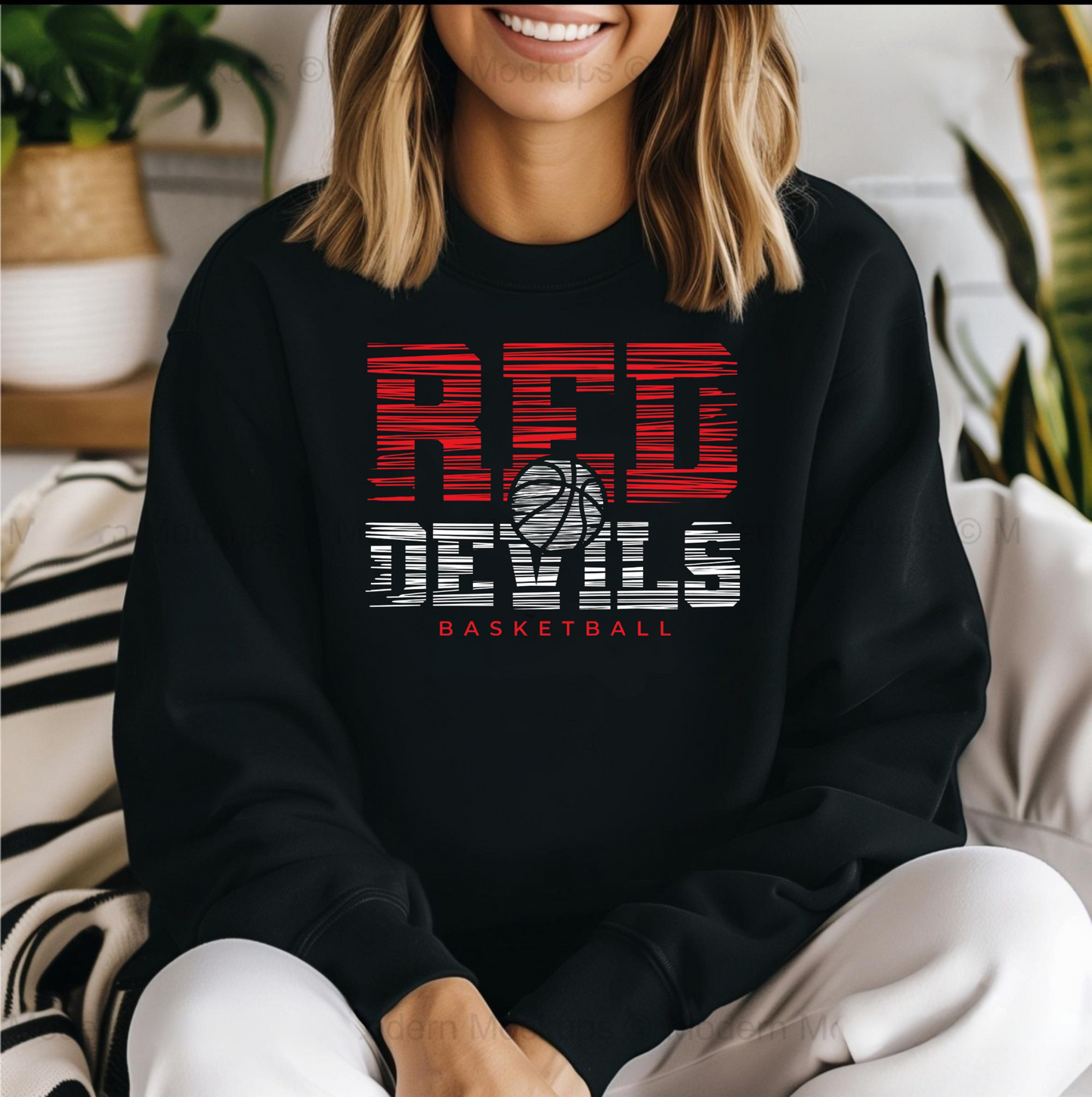 Red Devils Basketball Shirt