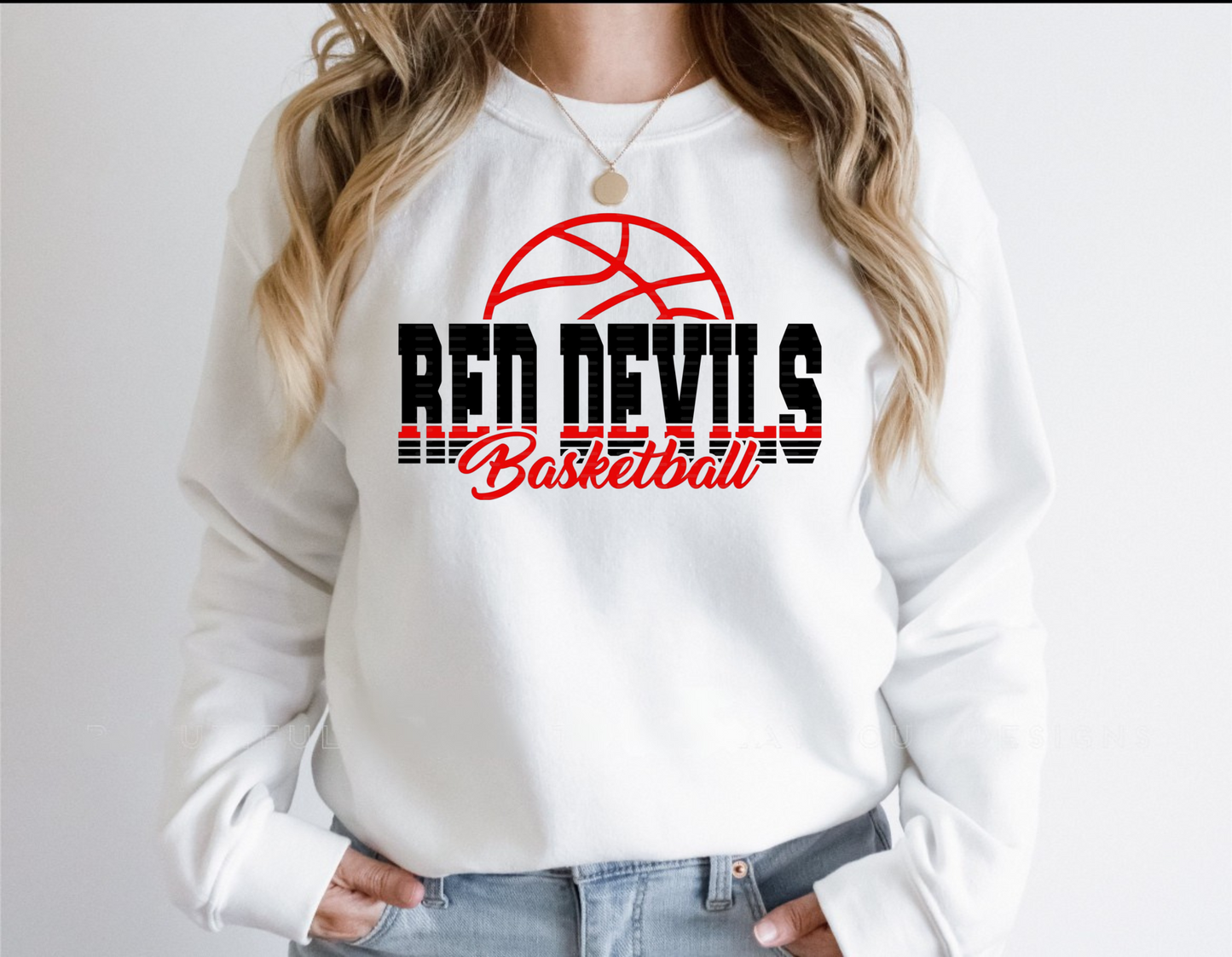 Red Devils Basketball Shirt