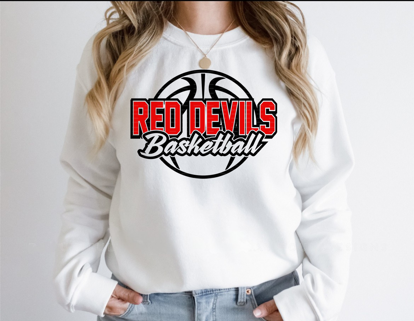 Red Devils Basketball Shirt