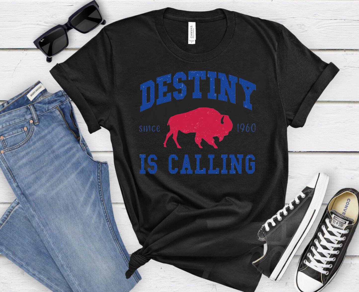 Destiny is Calling Distressed Shirt