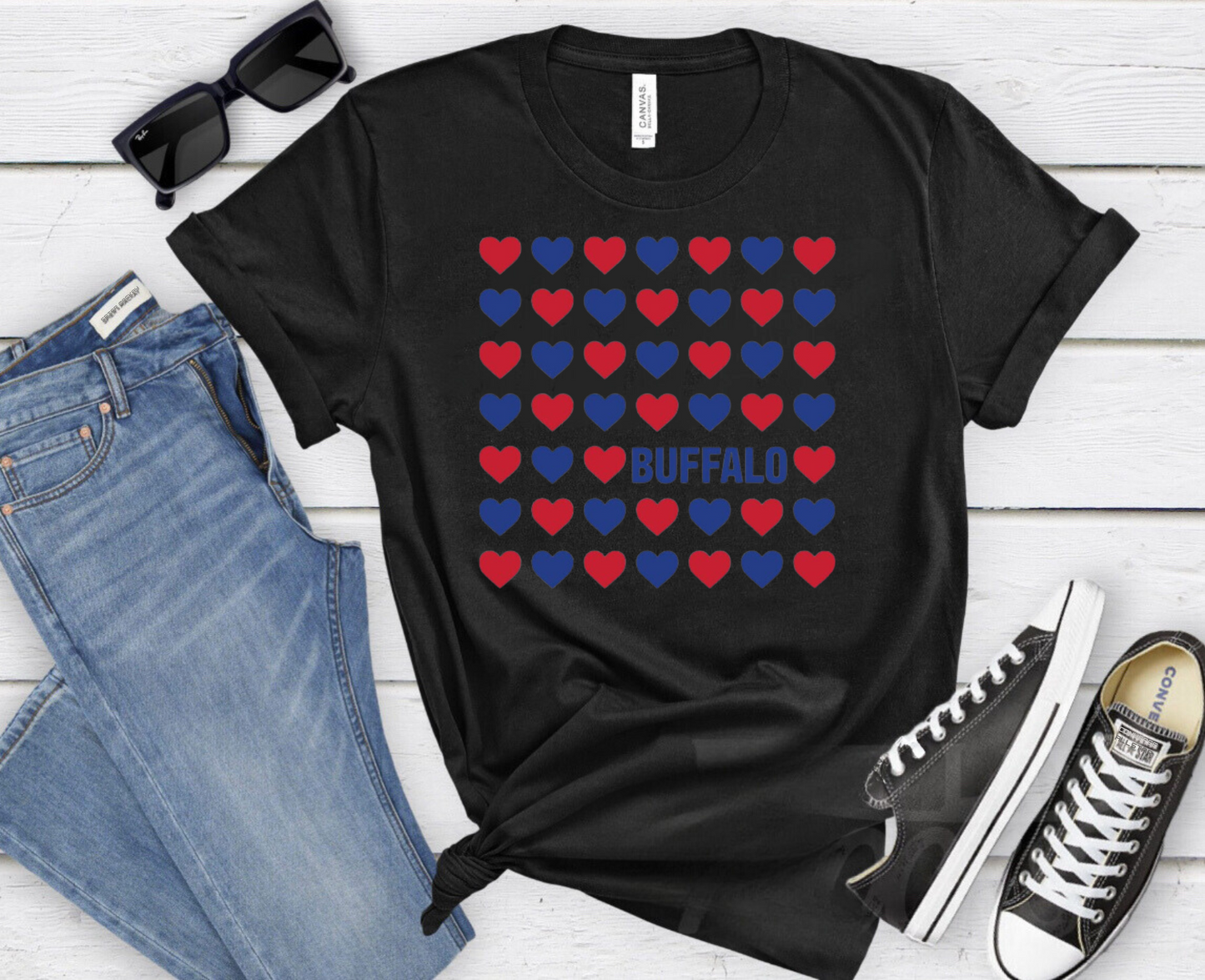 Buffalo Hearts Shirt