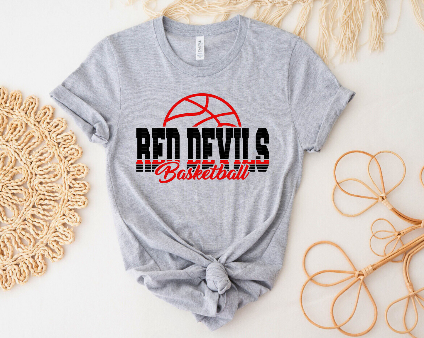 Red Devils Basketball Shirt