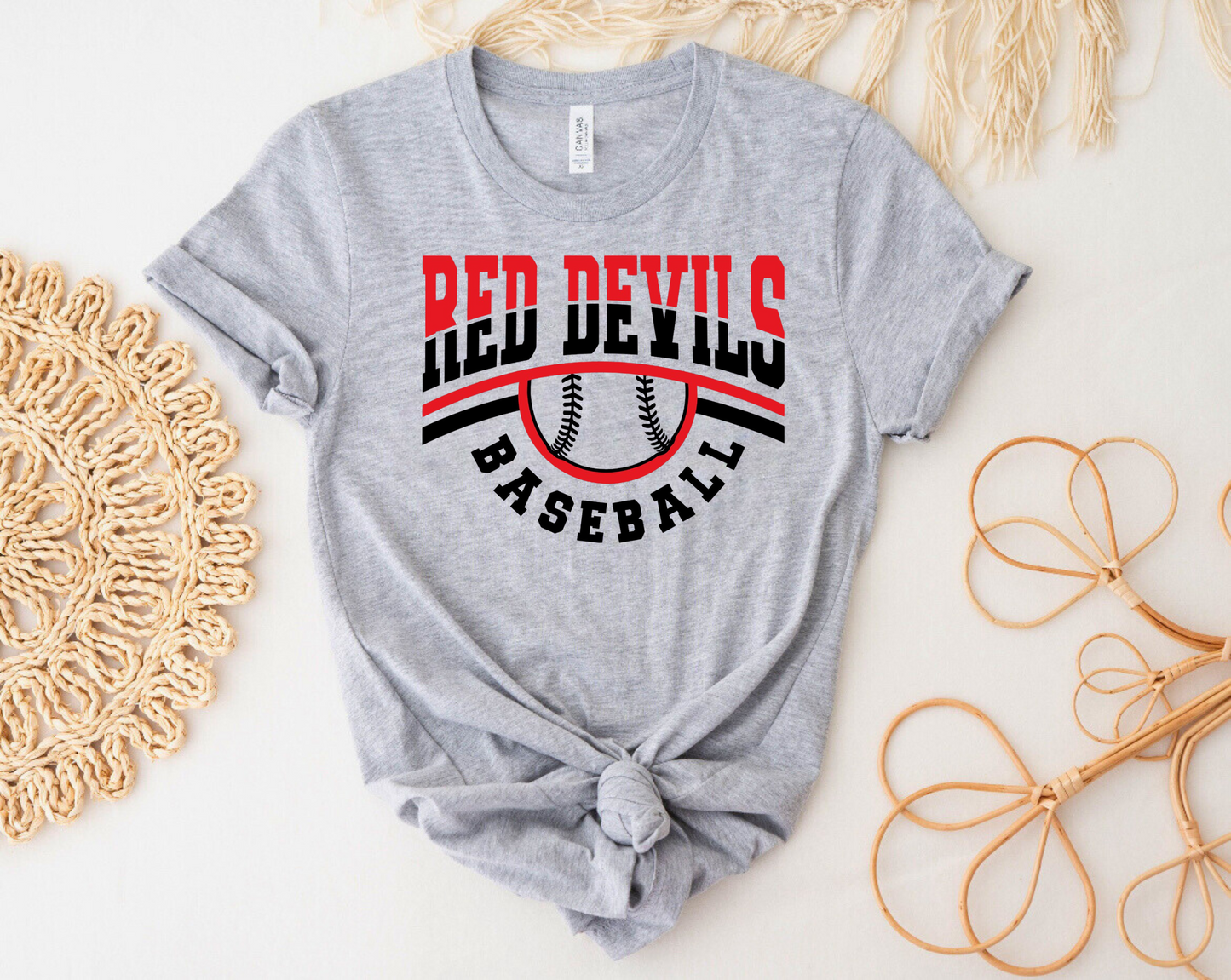 Red Devils Baseball Shirt