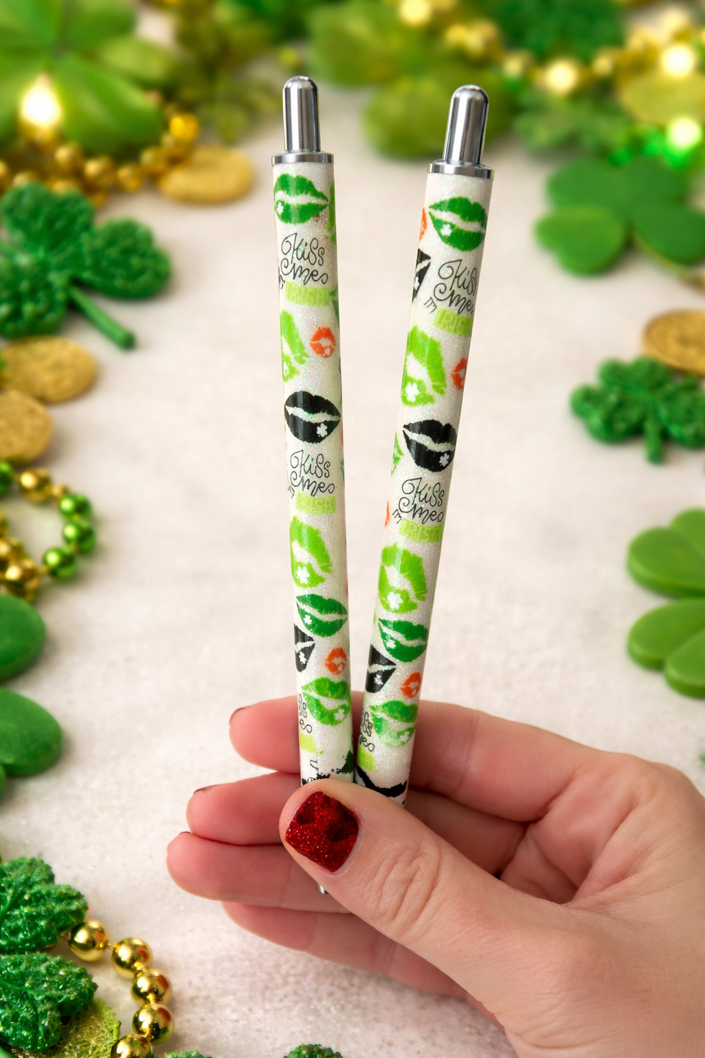 St. Patrick’s Day Refillable Pen