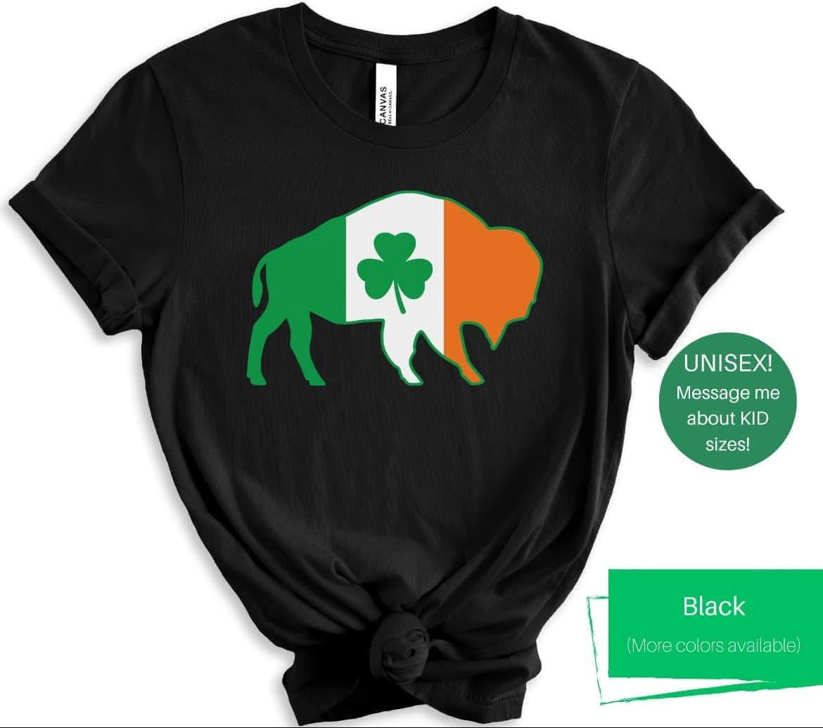 Buffalo Irish Flag Shirt