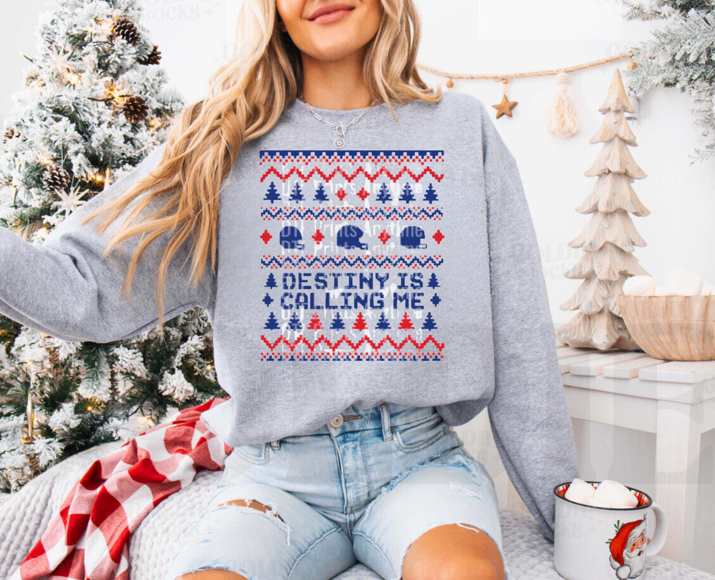 Destiny Is Calling Me Ugly Sweater Sweatshirt