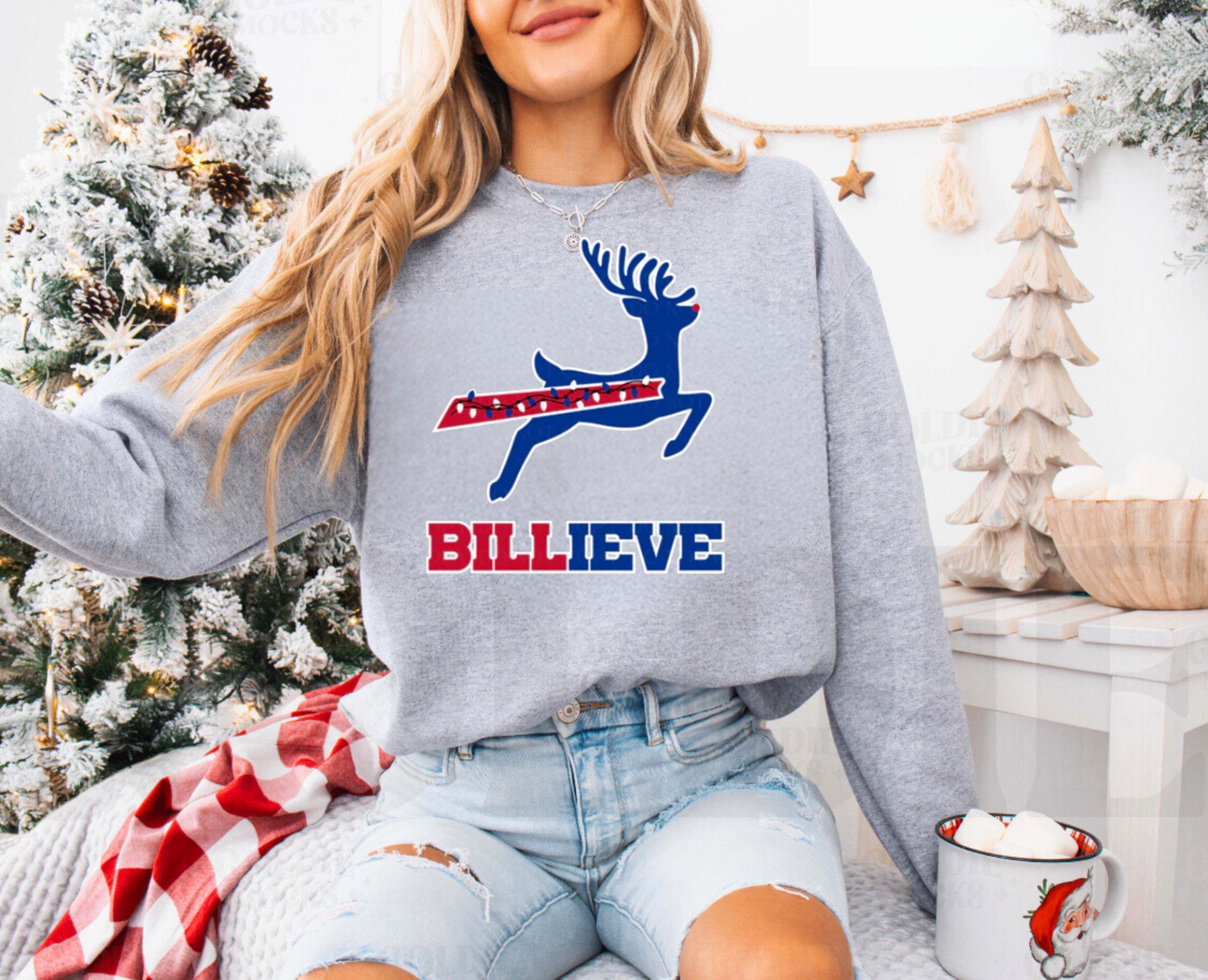 Billieve Reindeer Buffalo Sweatshirt