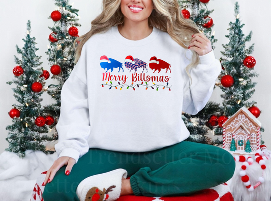 Merry Billsmas Buffalo Sweatshirt
