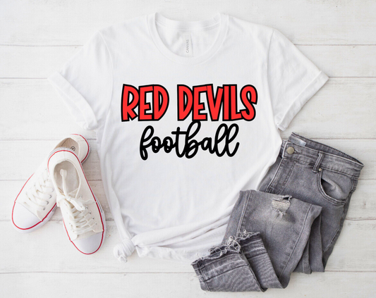 Red Devils Football Shirt
