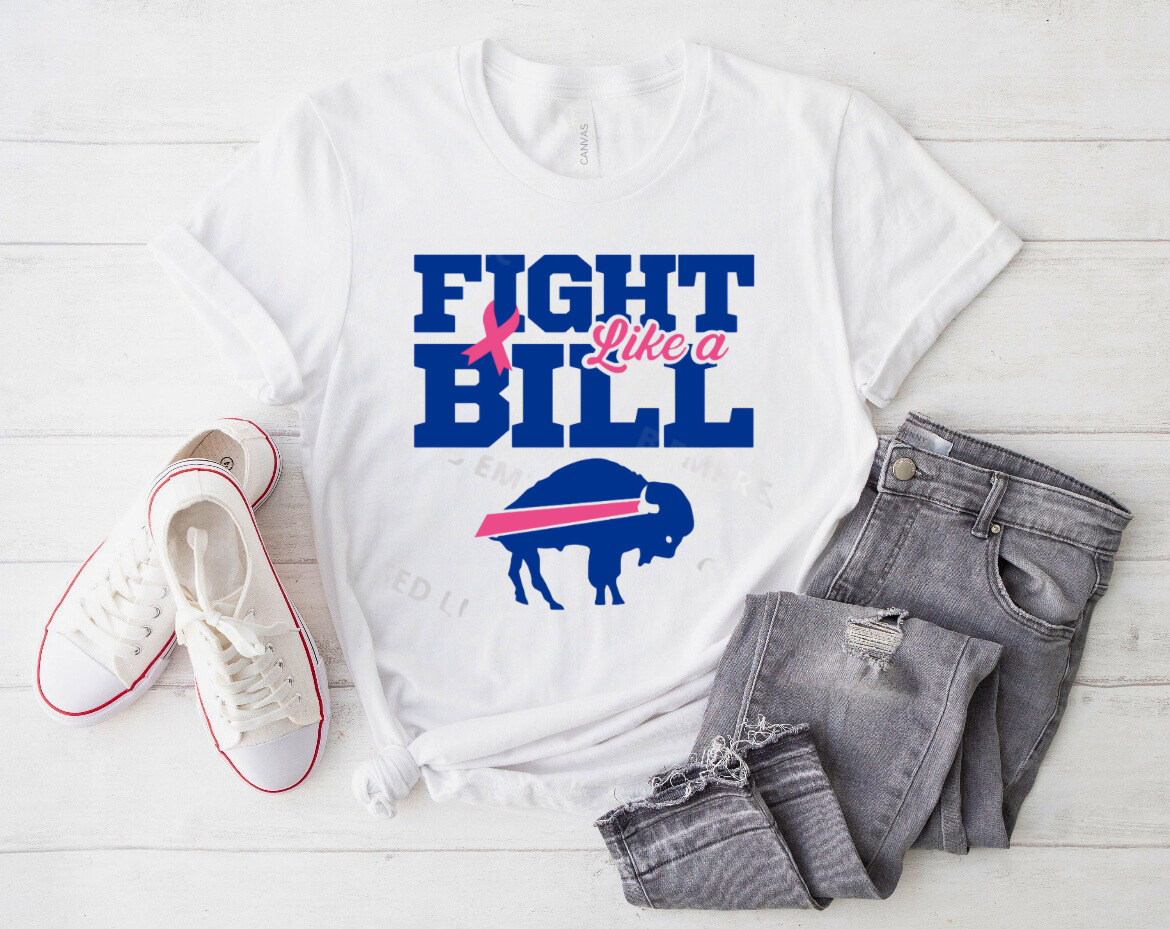 Fight Like a Bill Breast Cancer Awareness Shirt