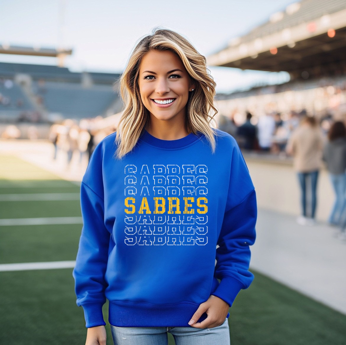 Buffalo Sabres Distressed Shirt