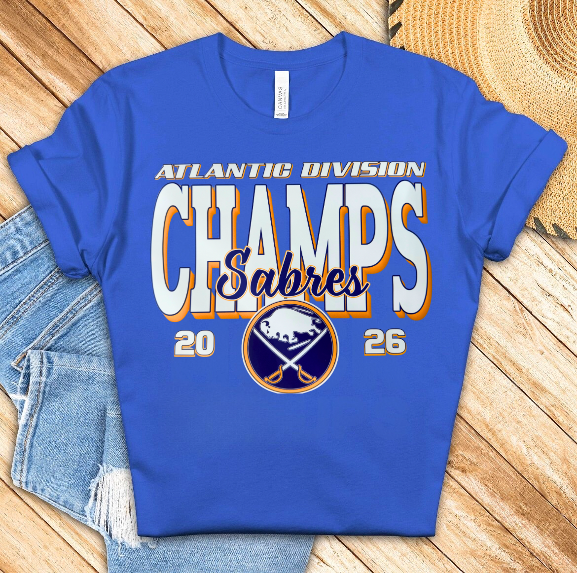Buffalo Sabres Atlantic Division Champs 2026 Shirt