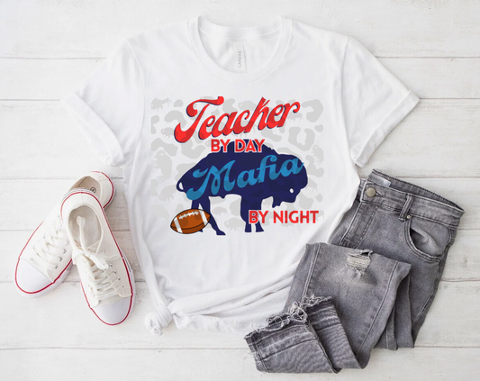 Teacher By Day Mafia By Night Shirt