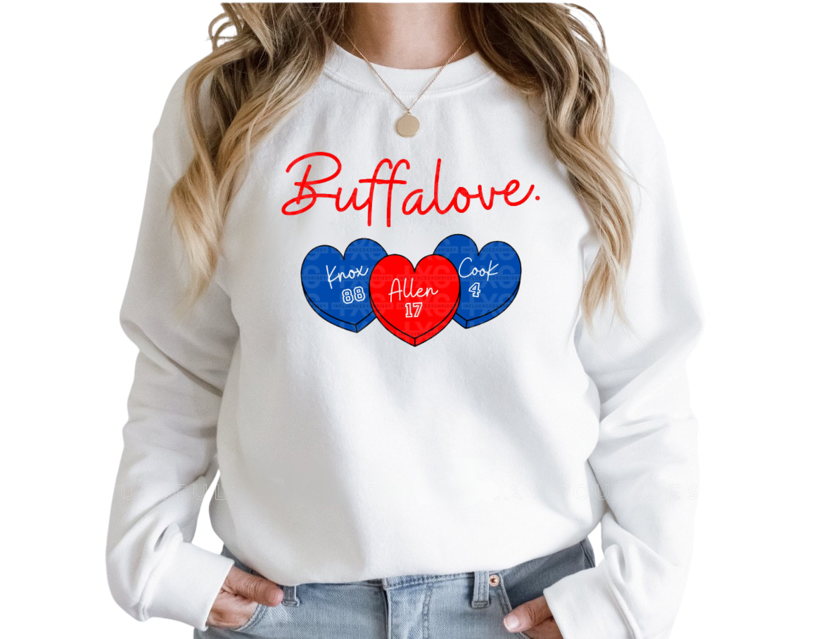 Buffalove Valentine Sweatshirt