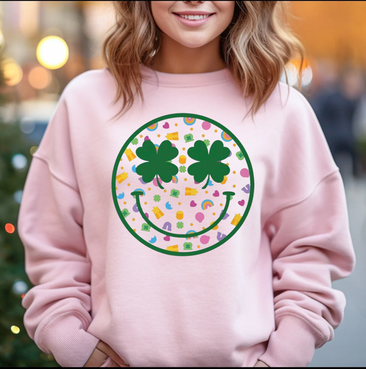 Lucky Charm Smiley Face Shirt