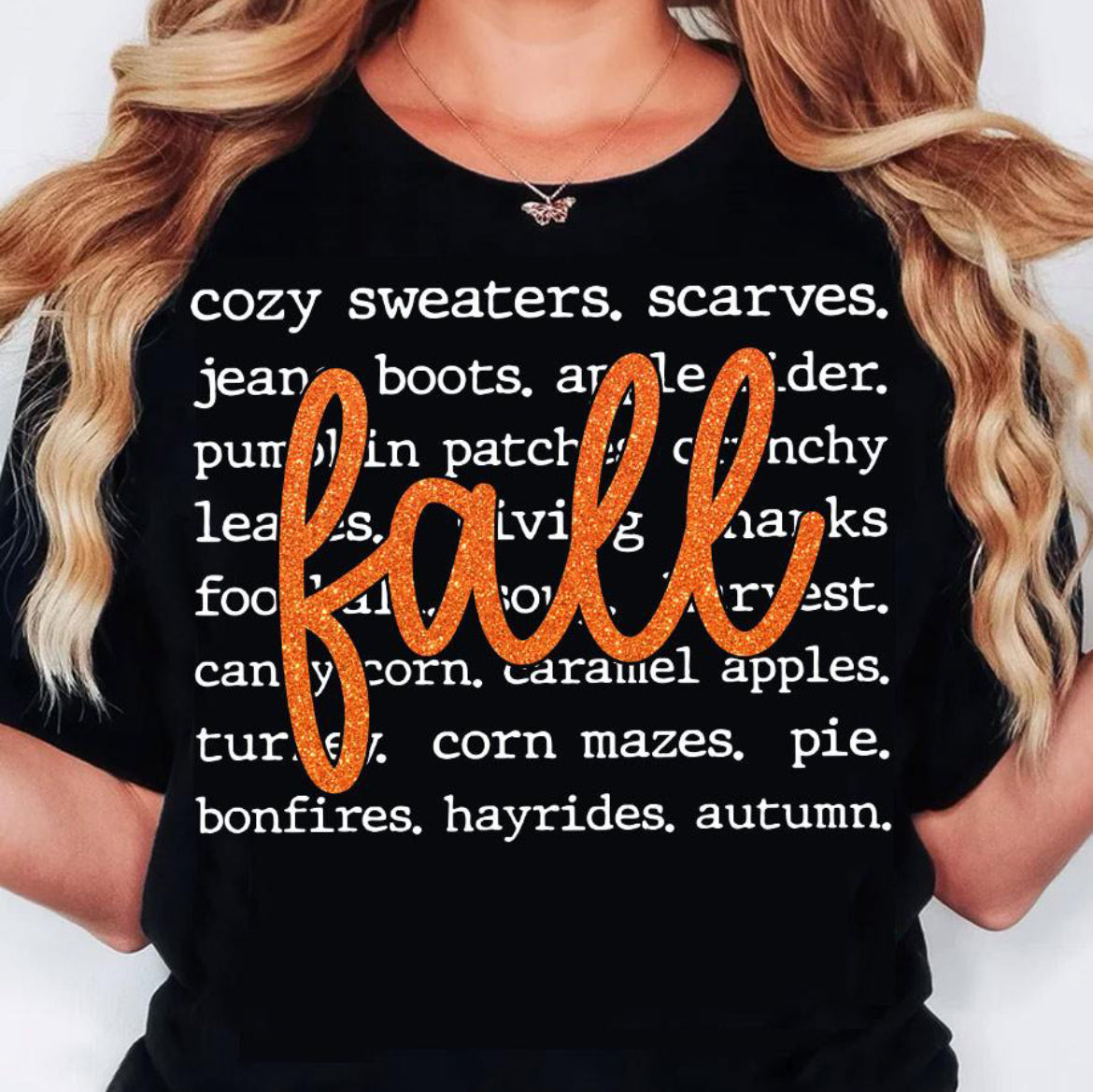 Fall Words Shirt