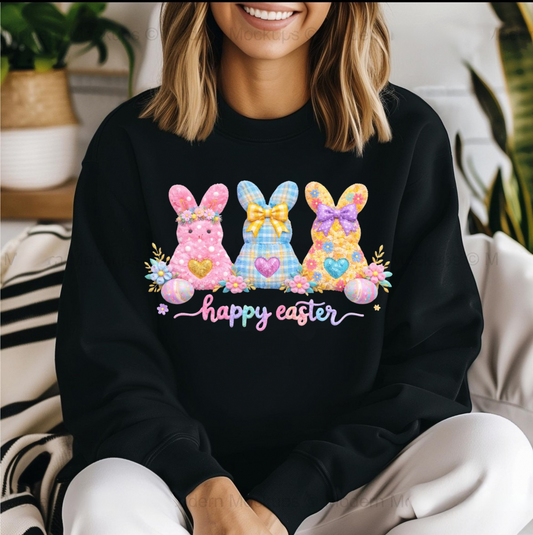 Faux Yarn Easter Bunny Shirt