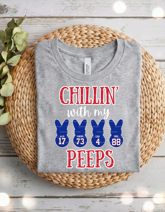 Buffalo Chillin With My Peeps Shirt
