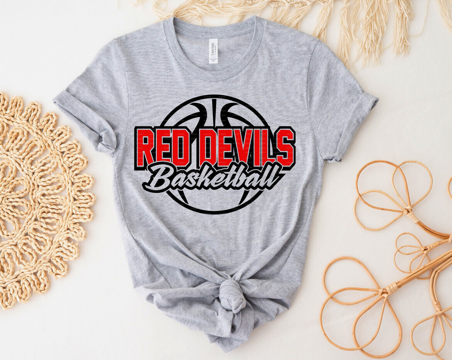 Red Devils Basketball Shirt