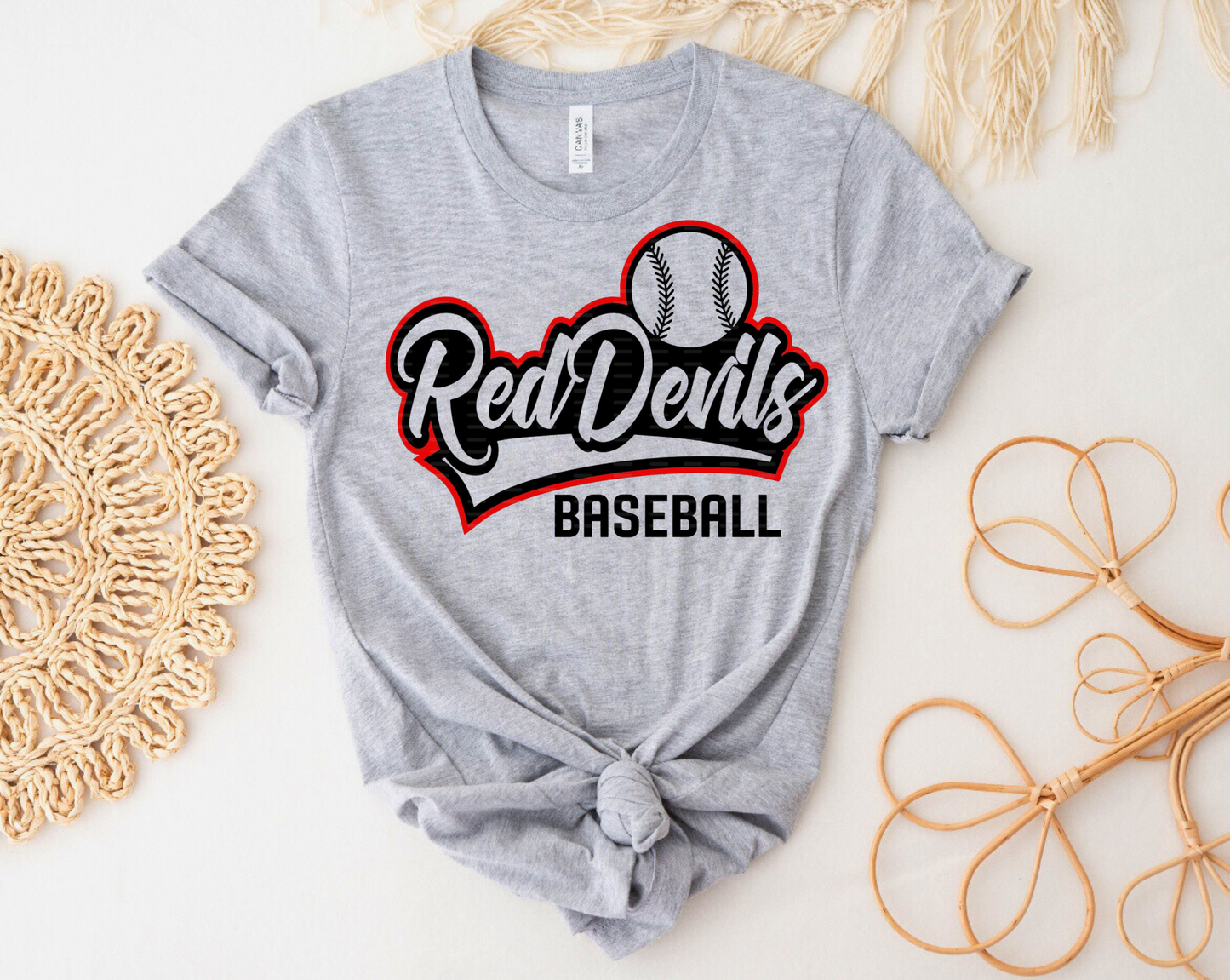 Red Devils Baseball Shirt