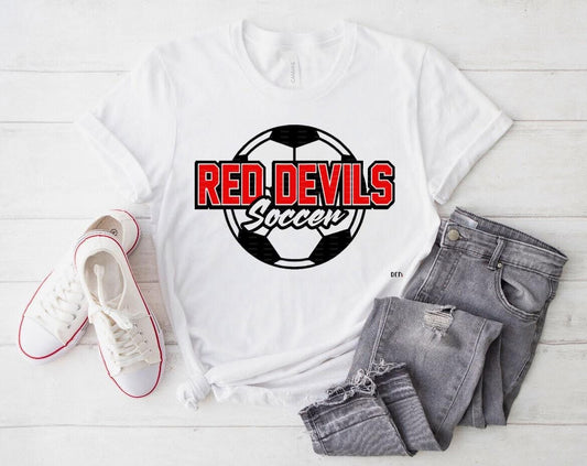 Red Devils Soccer Shirt