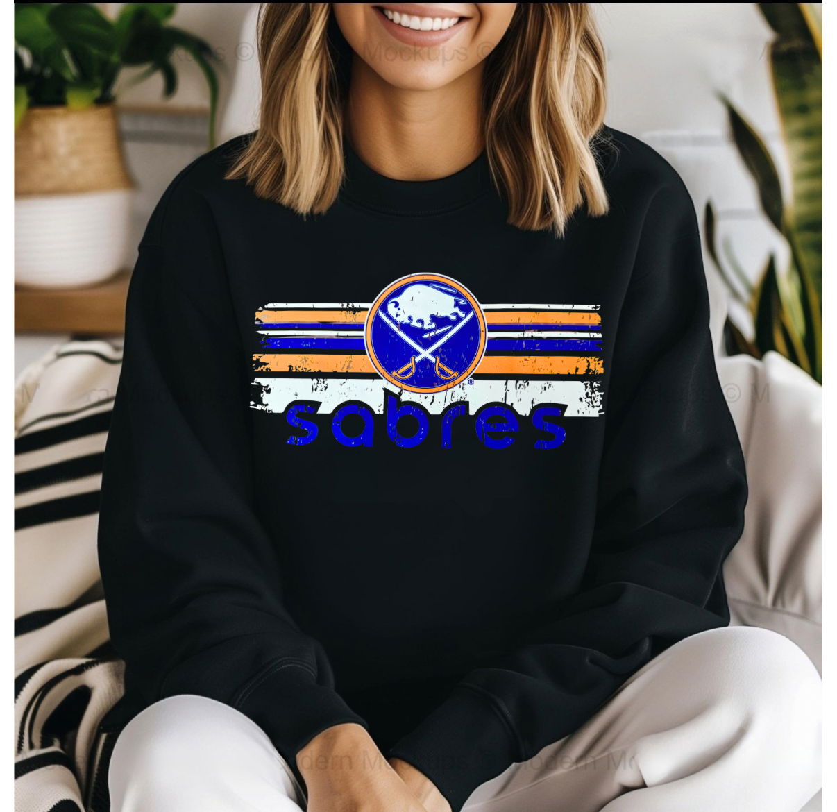 Buffalo Sabres Distressed Shirt