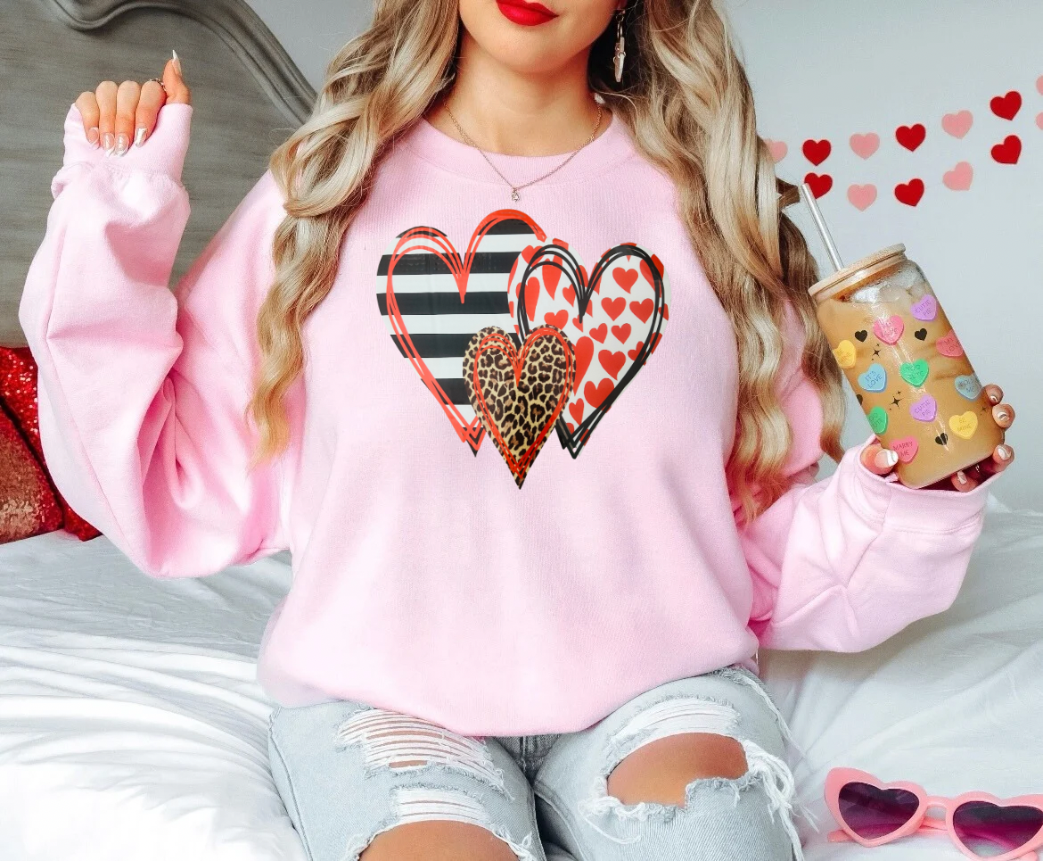 Triple Heart Valentine’s Day Shirt