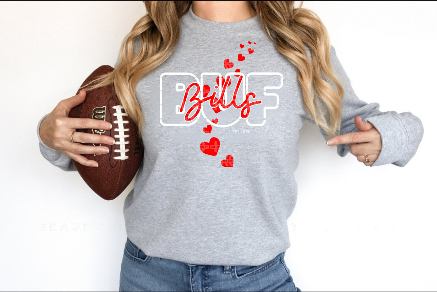 Buf Bills Hearts Shirt
