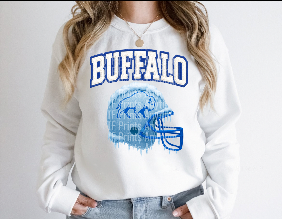 Buffalo Football Iced Out Sweatshirt
