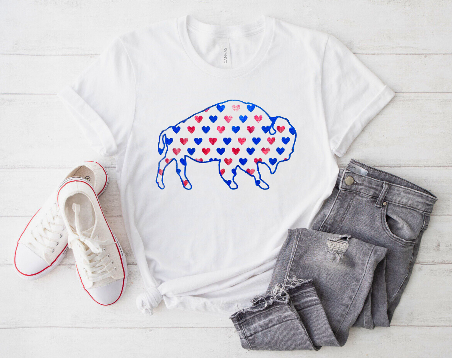 Buffalo Hearts Shirt