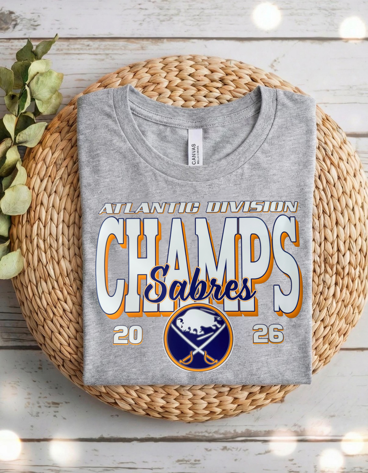 Buffalo Sabres Atlantic Division Champs 2026 Shirt