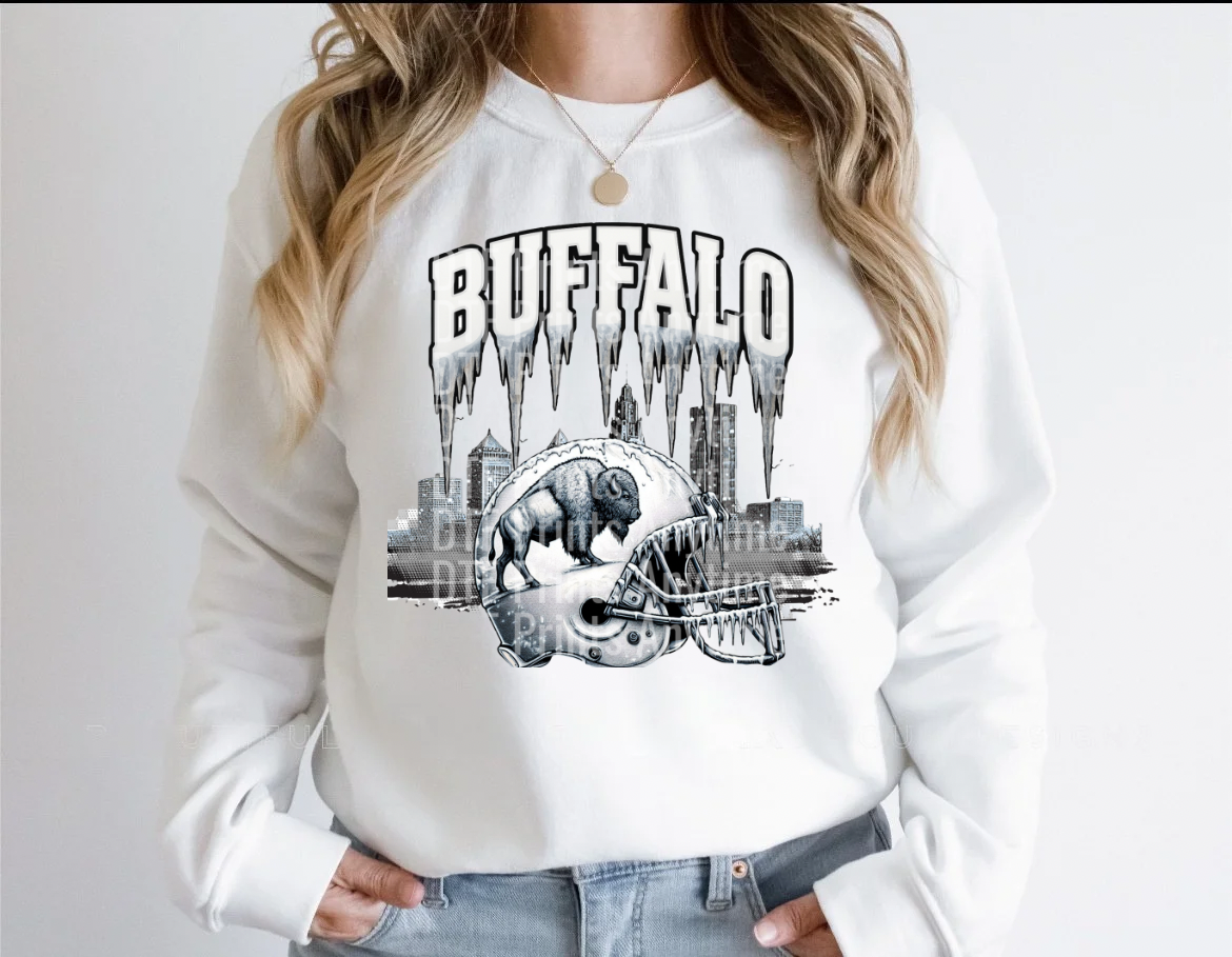 Buffalo Football Iced Out Sweatshirt