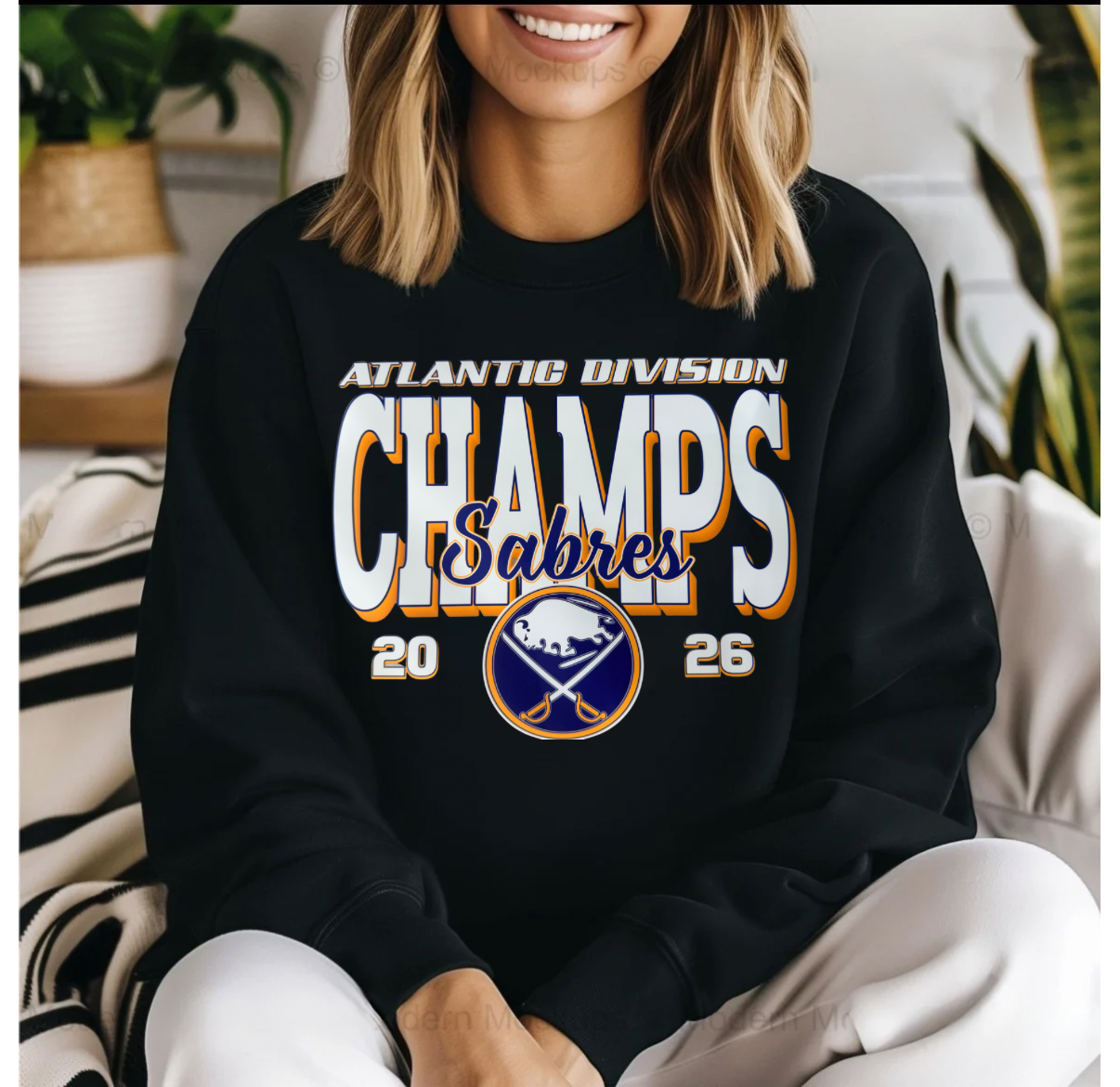 Buffalo Sabres Atlantic Division Champs 2026 Shirt