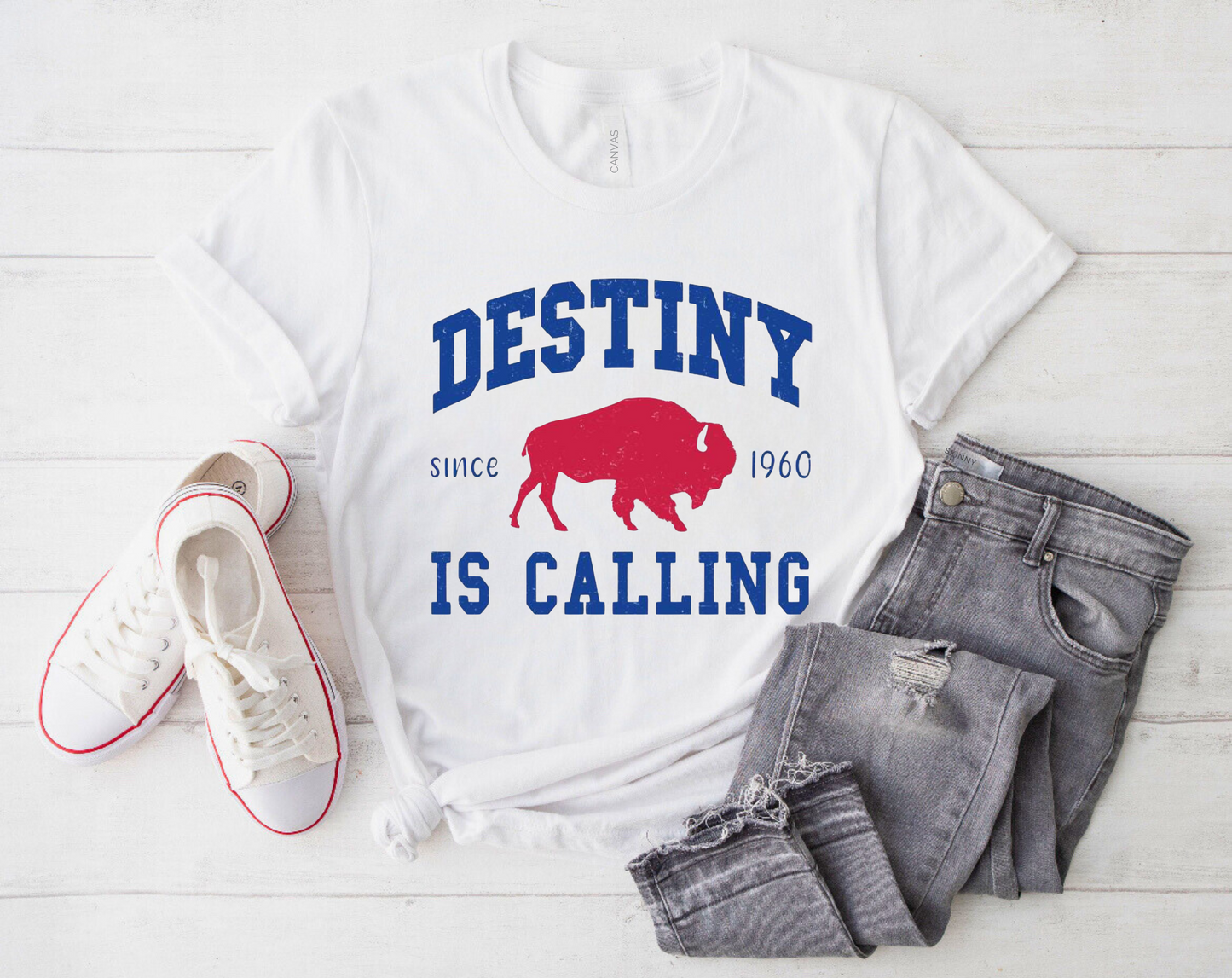 Destiny is Calling Distressed Shirt