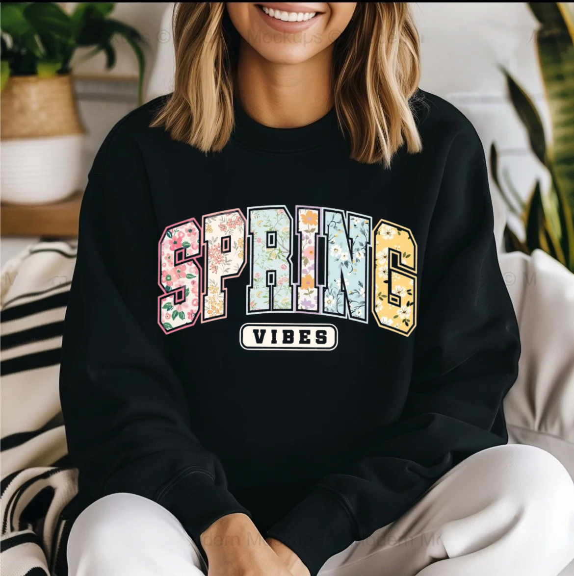 Spring Vibes Floral Shirt