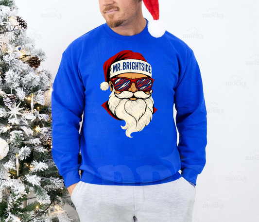 Mr Brightside Buffalo Santa Sweatshirt