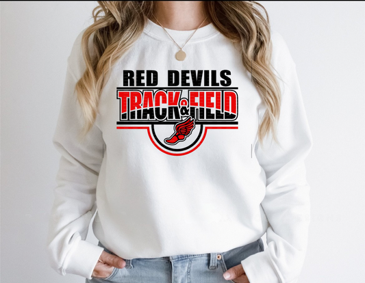 Red Devils Track & Field Shirt
