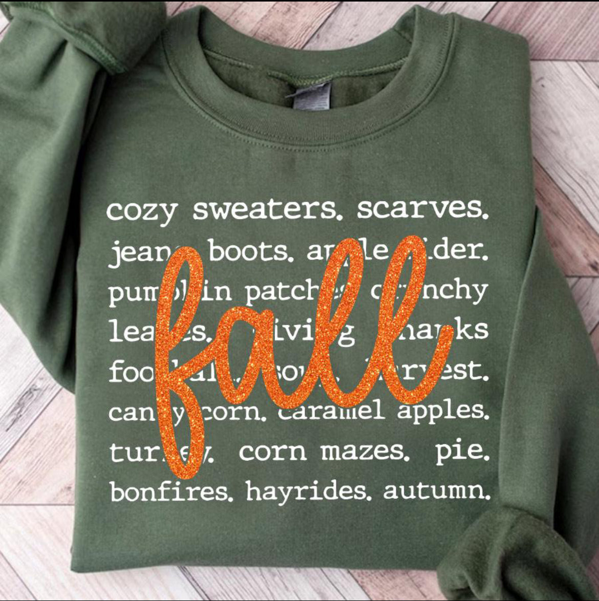 Fall Words Shirt