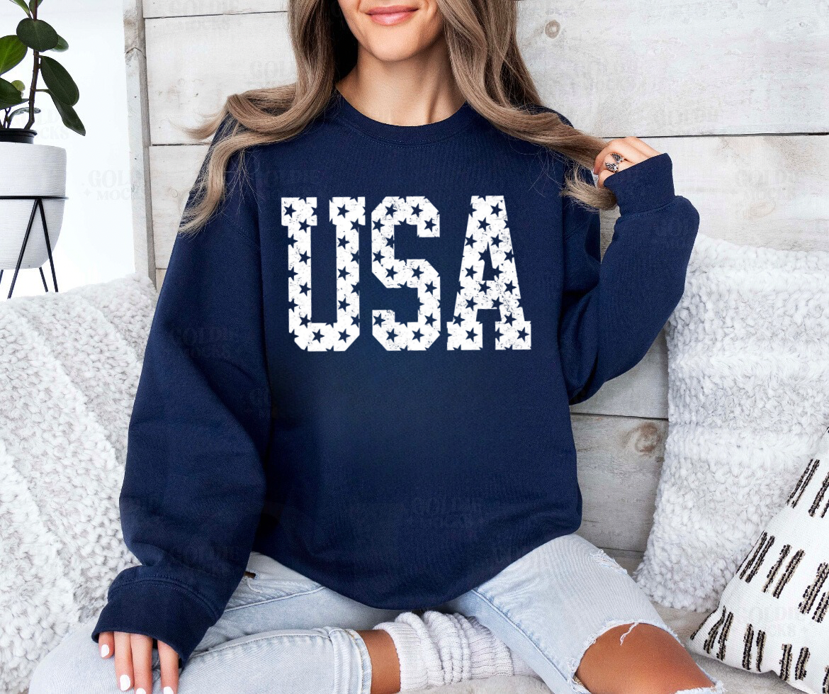 Distressed USA Shirt