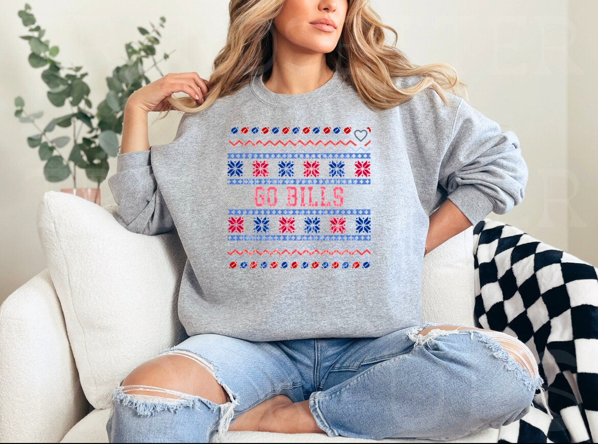 Go Bills Ugly Sweater Sweatshirt