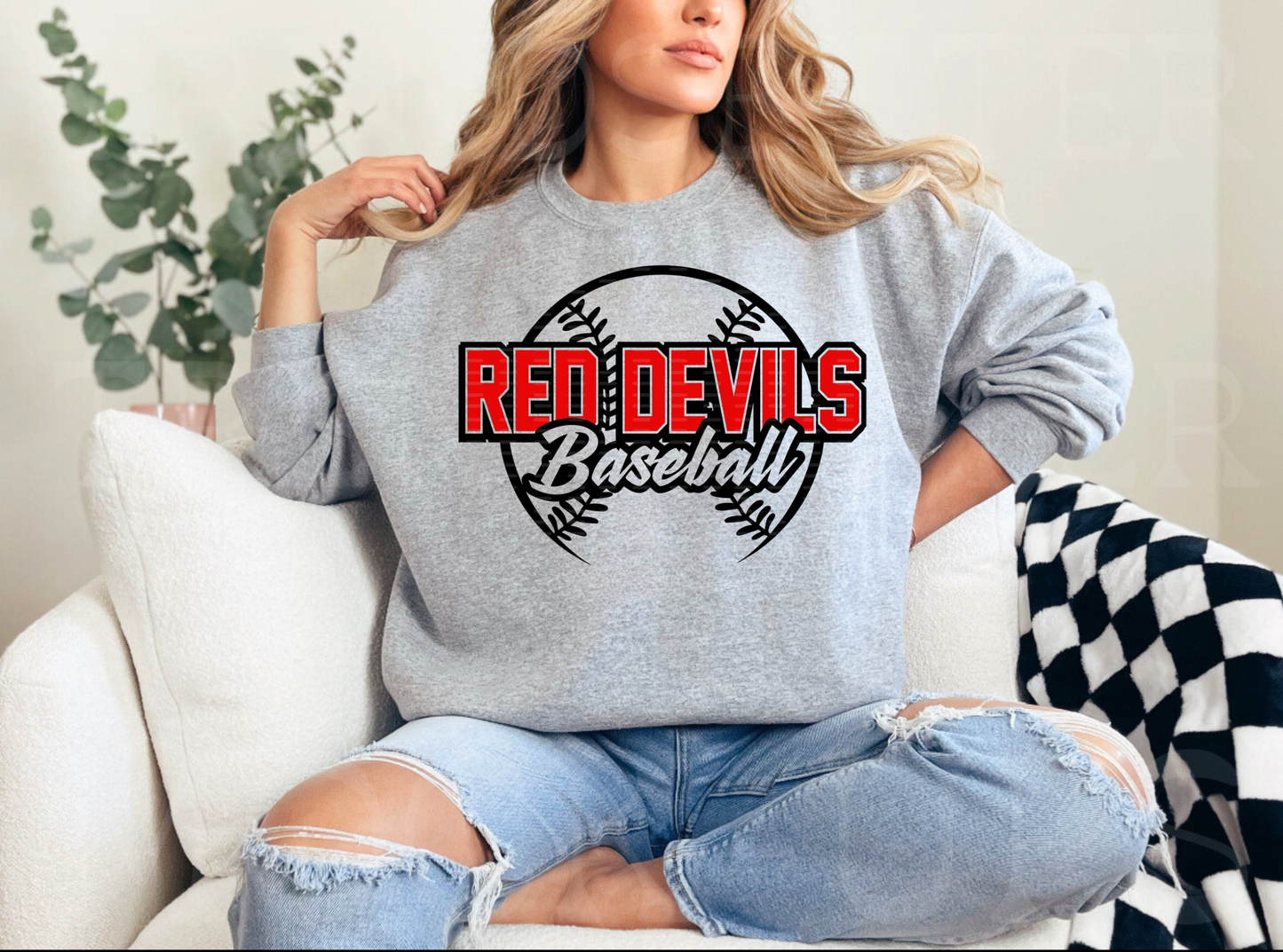 Red Devils Baseball Shirt