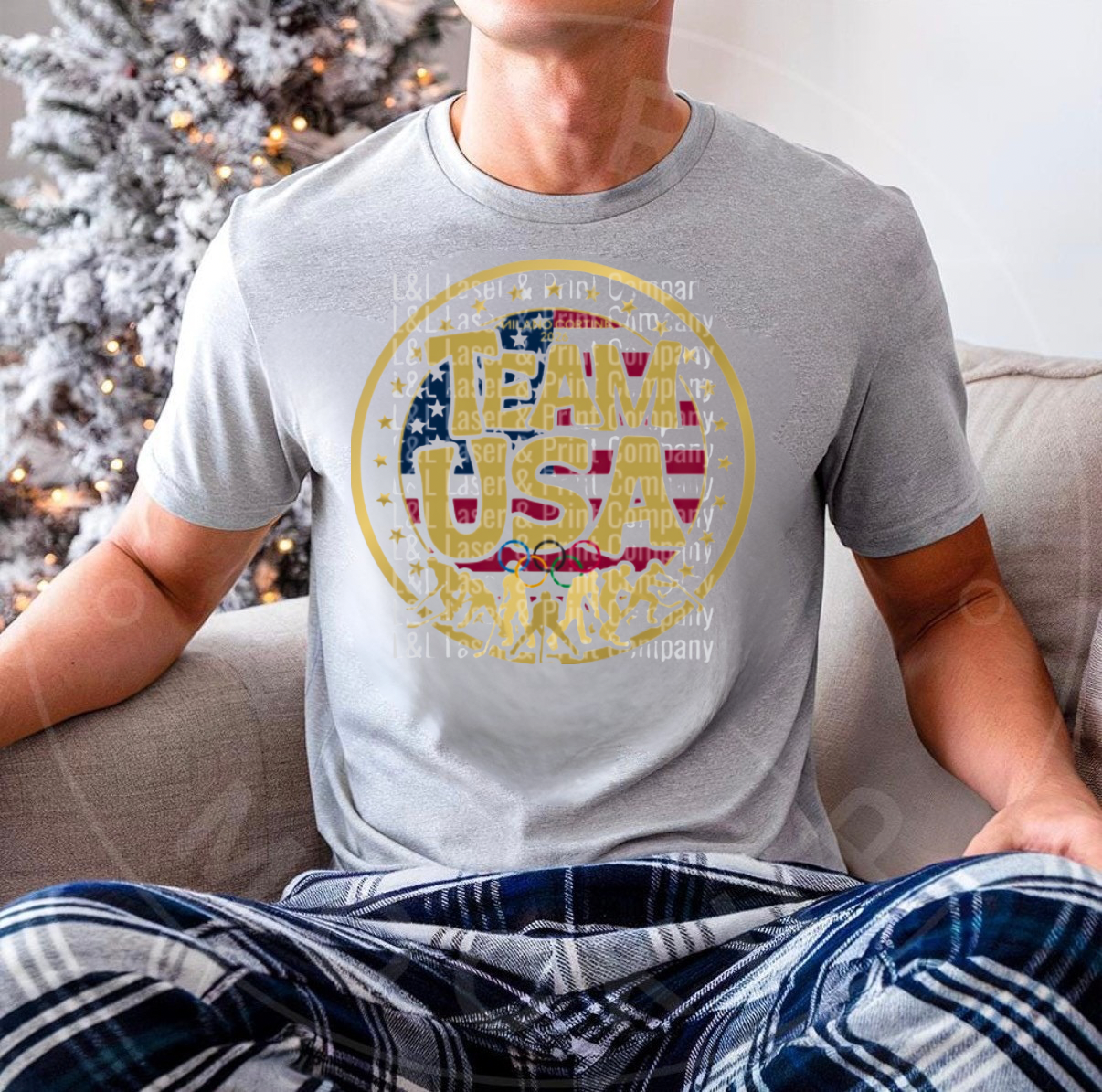 Team USA Gold Hockey Shirt