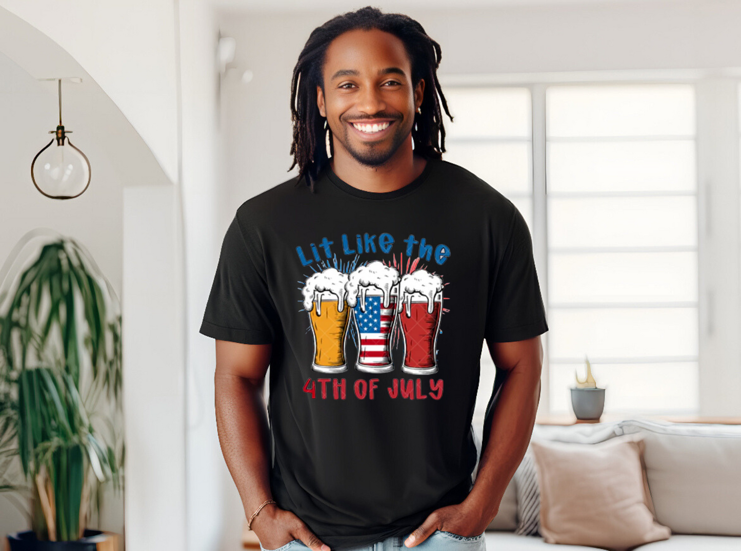Lit Like the 4th of July Shirt