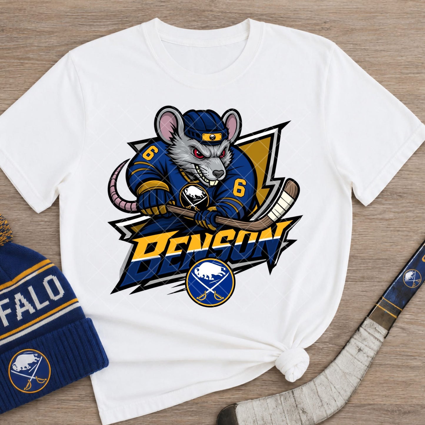 Benson the Rat Sabres Shirt