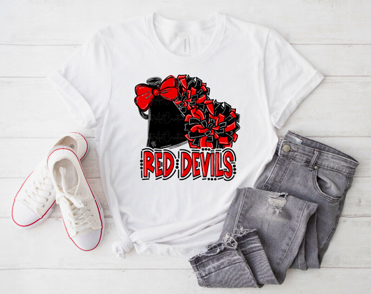 Red Devils Cheer Shirt
