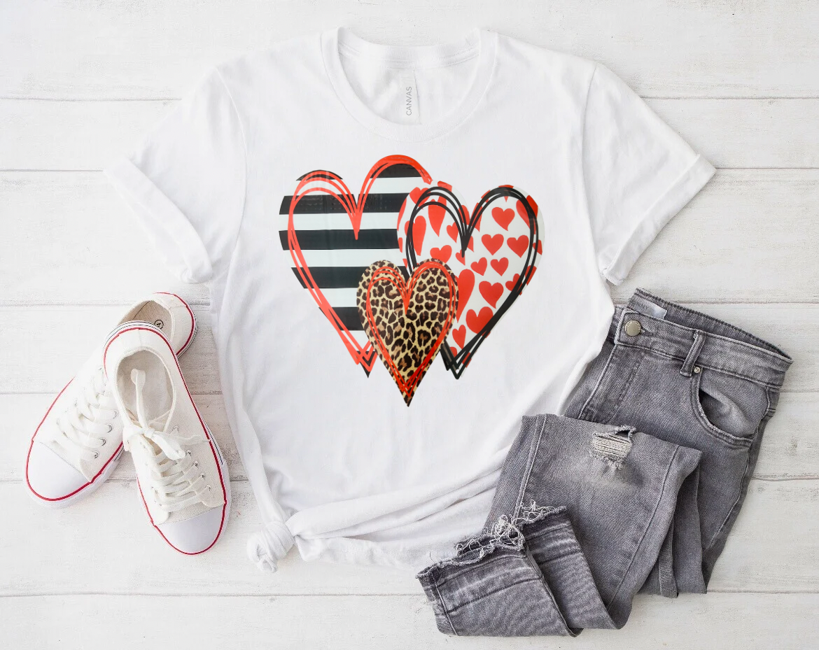 Triple Heart Valentine’s Day Shirt