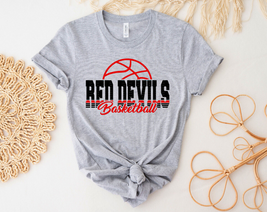 Red Devils Basketball Shirt