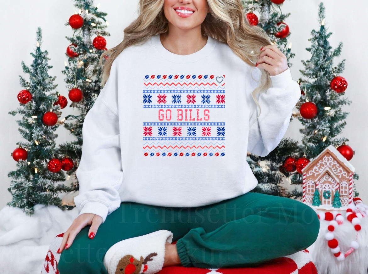 Go Bills Ugly Sweater Sweatshirt
