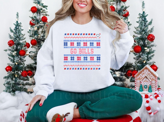 Go Bills Ugly Sweater Sweatshirt